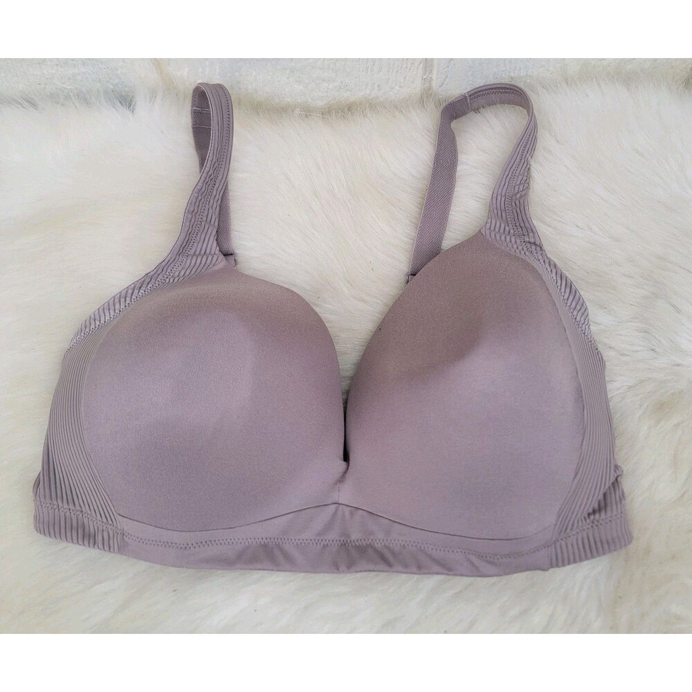 Warners no side effects convertable wireless bra sz 38DD 1141T Beige